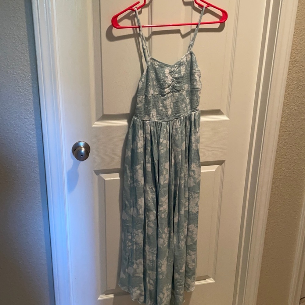 floral maxi dress